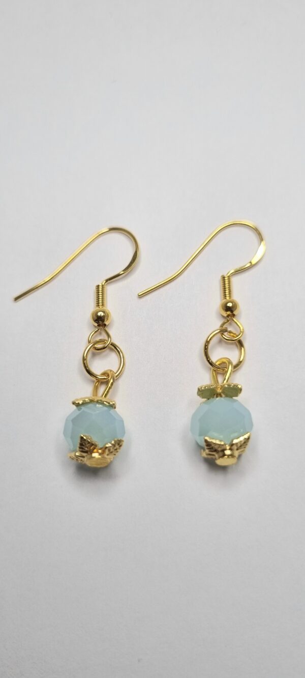 Mint Green Dangle Earrings