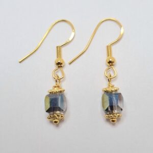 Crystal Rose Ear Hooks