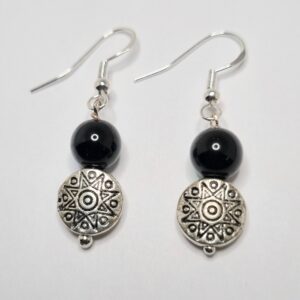 Tibetan Silver Antique Earrings