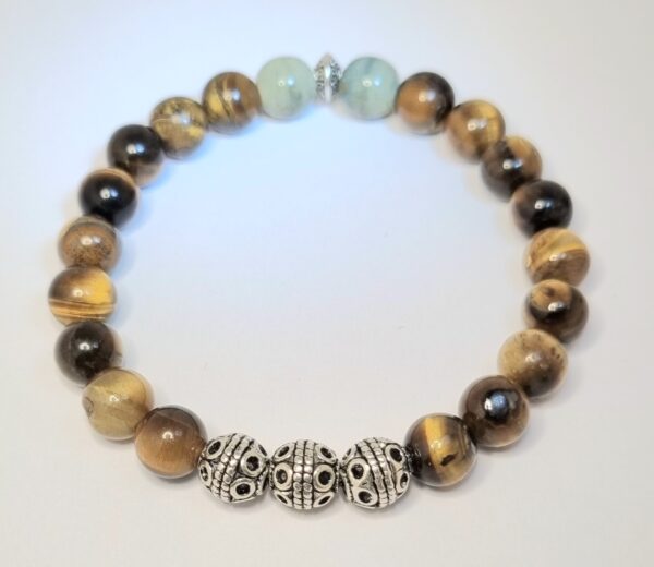 Tiger-Eye Stone Bracelet