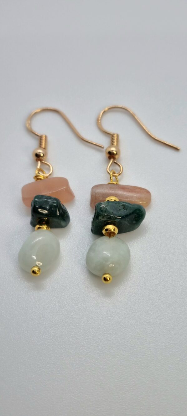 Amethyst Jade Earring
