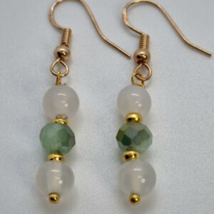 White Snow Earrings