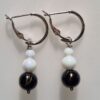 Smoky Gold Drop Earring