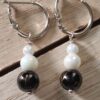 Smoky Gold Drop Earring