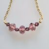Burgundy Crystal Necklace