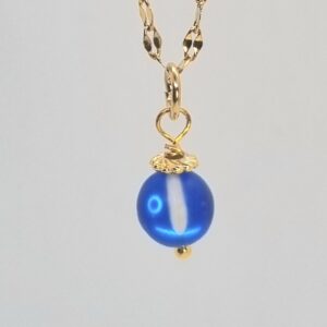 Electric Blue Necklace