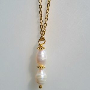 Pearl 18K Gold Plated Necklace