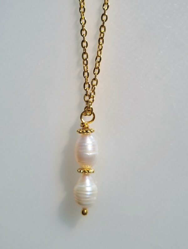 Pearl 18K Gold Plated Necklace