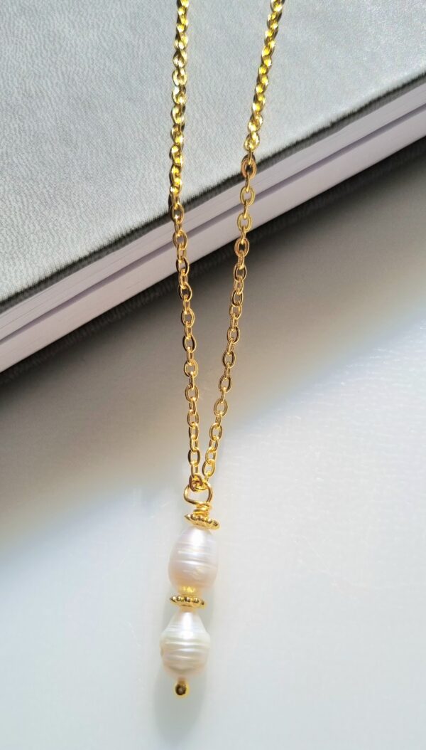 Pearl 18K Gold Plated Necklace