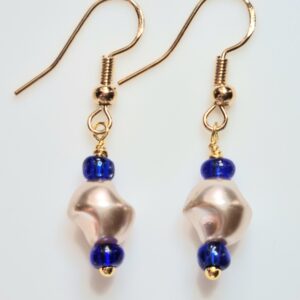 Drop Brown Pearl Earring