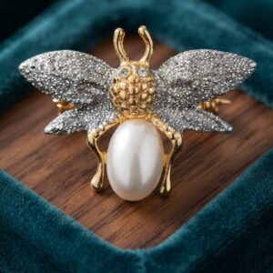 Honeybee Pin-Brooch