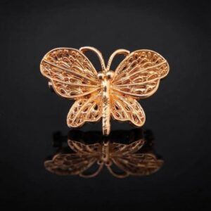 Vintage butterfly brooch