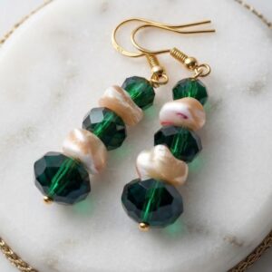 White and Green Hoop